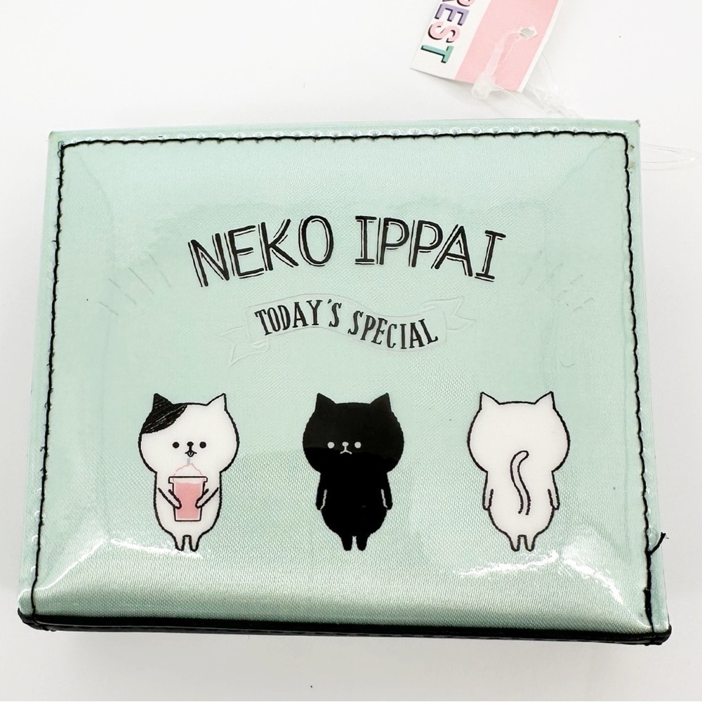 NWT Kawaii Japanese Cat Coffee Wallet - Picture 2 of 8